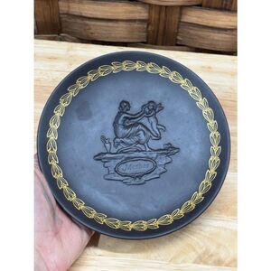 Wedgwood Black and Gold Decorative 'Mother' Accent Plate